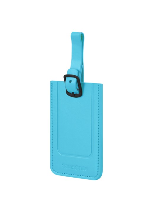 Samsonite TA Revolution bagagelabel set van 2 - voorkant 2 blauw