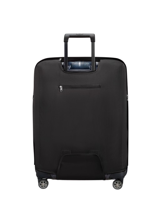 Samsonite TA Revolution L kofferhoes - achterkant zwart
