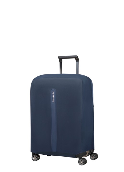 Samsonite TA Revolution M kofferhoes - voorkant 3 donkerblauw