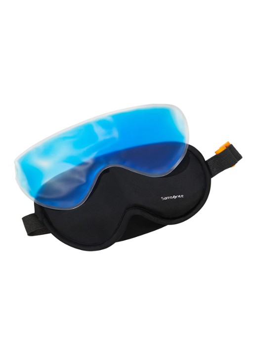 Samsonite TA Revolution slaapmasker en oordopjes set van 2 - voorkant 3 zwart