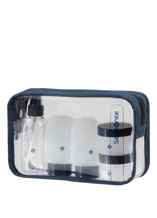 Samsonite TA Revolution toilettas - detail 3 donkerblauw