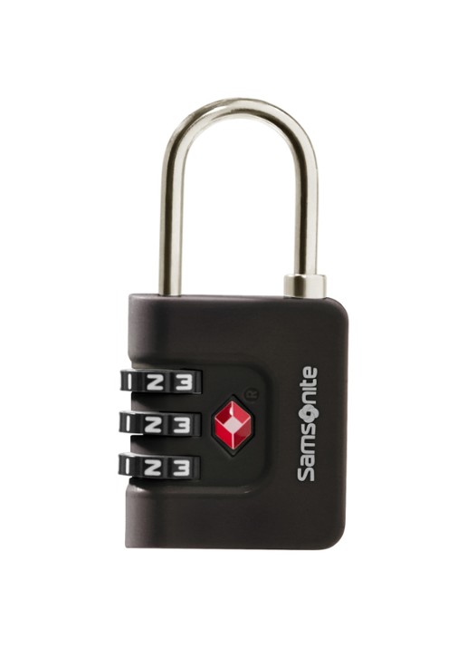 Samsonite TA Revolution TSA cijferslot - achterkant 3 zwart