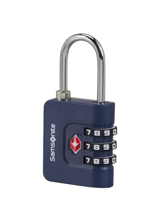 Samsonite TA Revolution TSA cijferslot - voorkant 2 donkerblauw