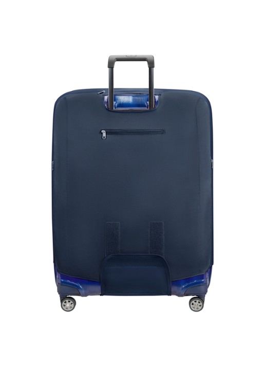 Samsonite TA Revolution XL kofferhoes - achterkant 3 donkerblauw