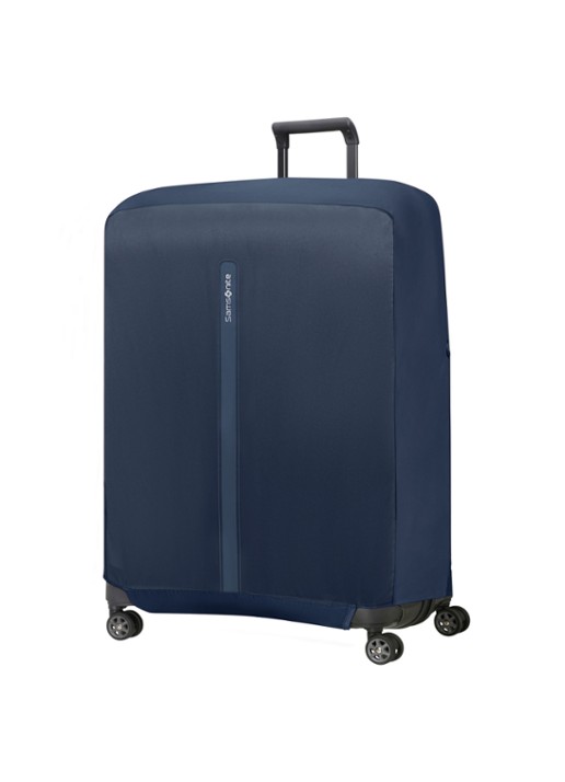 Samsonite TA Revolution XL kofferhoes - voorkant 2 donkerblauw