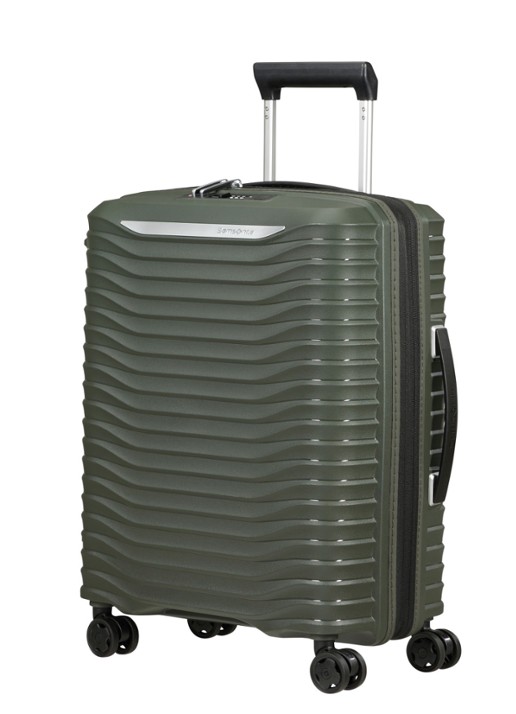 Samsonite Upscape spinner 55 cm - voorkant 2 donkergrijs