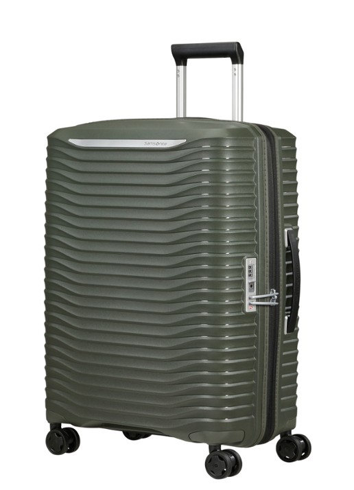 Samsonite Upscape spinner 68 cm - voorkant 7 donkergrijs