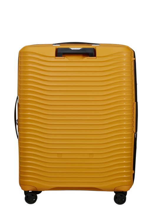 Samsonite Upscape spinner 75 cm - achterkant 3 okergeel