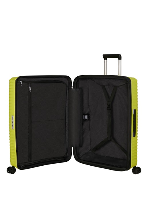 Samsonite Upscape spinner 75 cm - voorkant 3 lime / limegroen