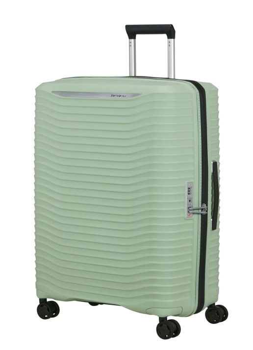 Samsonite Upscape spinner 75 cm - voorkant 3 lichtgroen