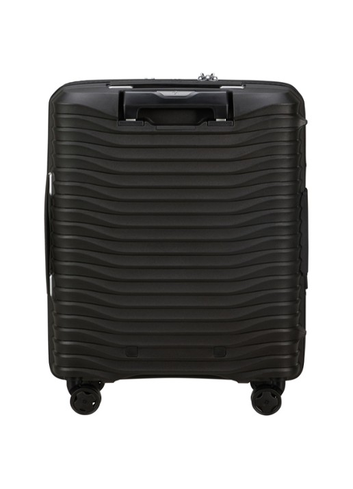 Samsonite Upscape vergrootbare spinner 55 cm - achterkant zwart