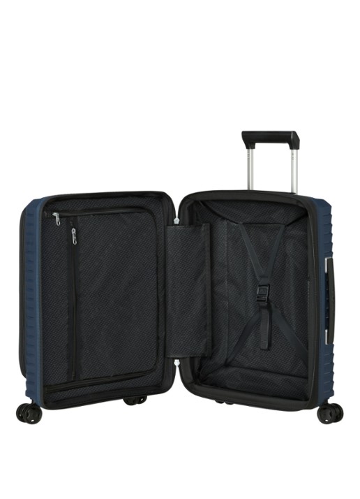 Samsonite Upscape vergrootbare spinner 55 cm - detail 3 donkerblauw