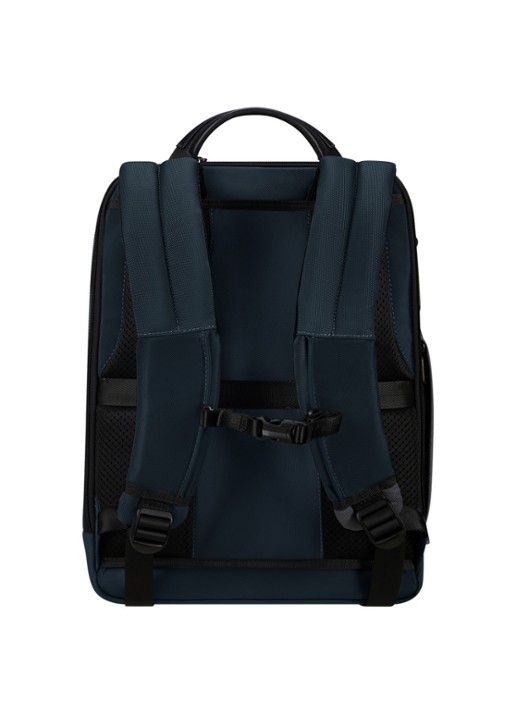 Samsonite Urban-Eye rugzak met 14,1 inch laptopvak - detail 2 donkerblauw