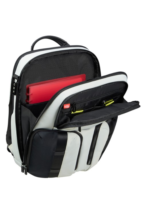 Samsonite Urban-Eye rugzak met 15,6 inch laptopvak - detail 2 lichtgrijs