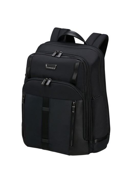 Samsonite Urban-Eye rugzak met 17,3 inch laptopvak - voorkant 5 zwart