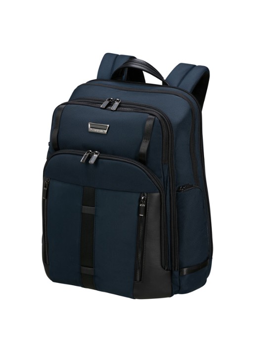 Samsonite Urban-Eye rugzak met 17,3 inch laptopvak - voorkant 4 donkerblauw