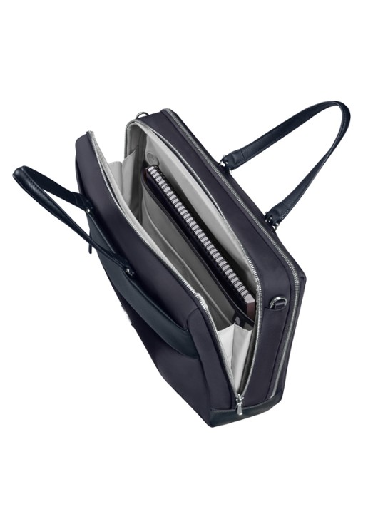 Samsonite Zalia 3.0 businesstas met 15,6 inch laptopvak - detail 2 donkerblauw