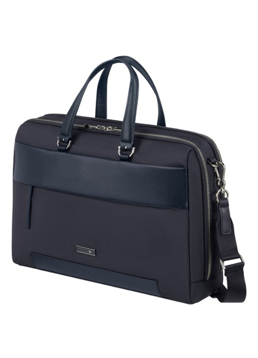 Samsonite Zalia 3.0 businesstas met 15,6 inch laptopvak - voorkant 6 donkerblauw