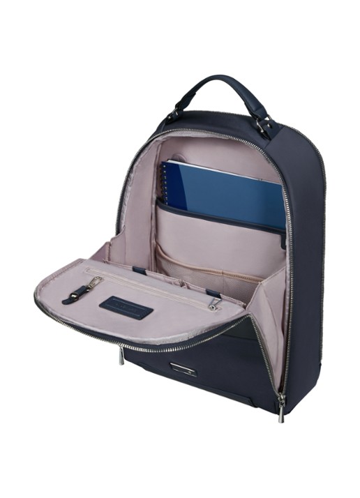 Samsonite Zalia 3.0 rugzak met 14.1 inch laptopvak - achterkant donkerblauw