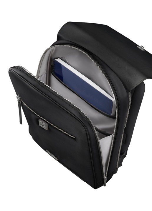Samsonite Zalia 3.0 rugzak met 14 inch laptopvak - detail zwart