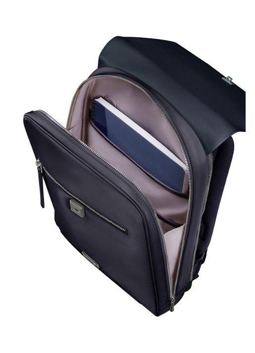 Samsonite Zalia 3.0 rugzak met 14 inch laptopvak - achterkant 2 donkerblauw