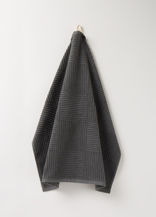 Sander Adam keukendoek 50 x 50 cm - voorkant 2 donkergrijs