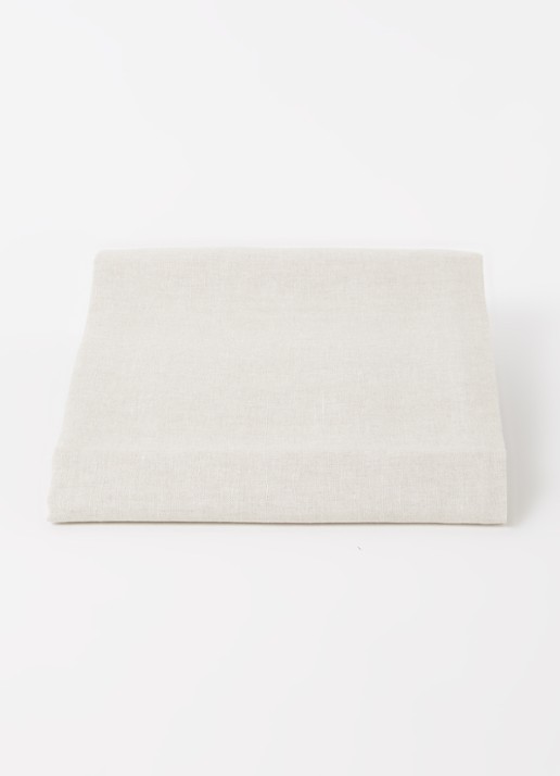 Sander Linnen tafelkleed 135 x 170 cm - voorkant 3 beige