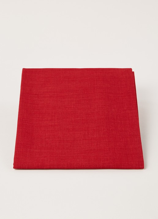 Sander Loft tafelloper 140 x 50 cm - voorkant 3 donkerrood