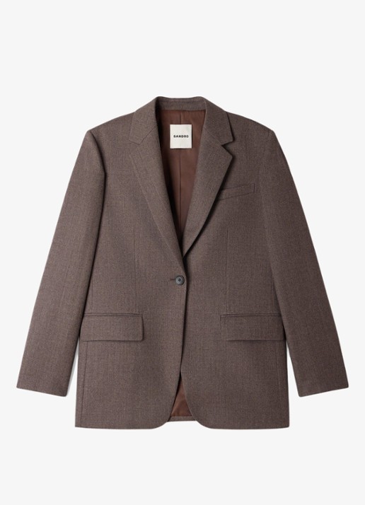 Sandro Blazer van wol