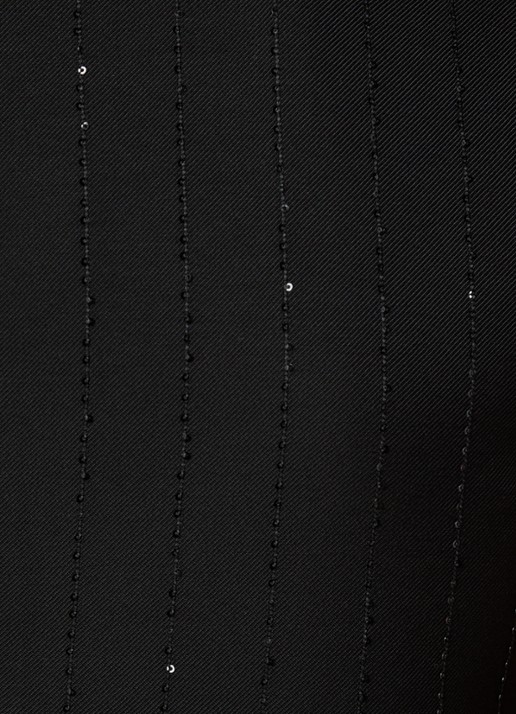 Sandro Crop top met pailletten - detail 3 zwart