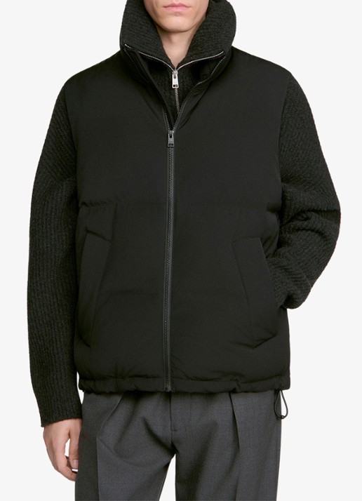 Sandro Gewatteerde bodywarmer met steekzakken