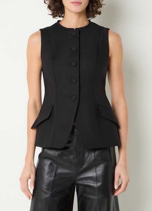 Sandro Gilet met klepzakken