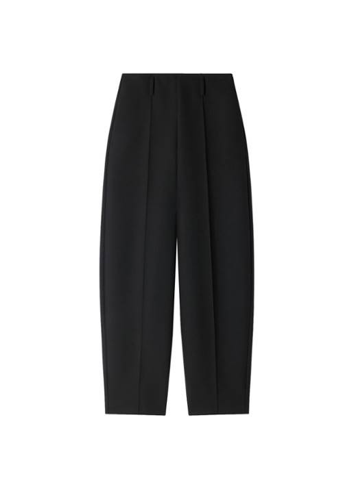 Sandro High waist straight fit pantalon in wolblend