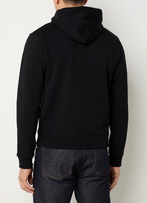 Sandro Hoodie met trekkoord - achterkant 3 zwart