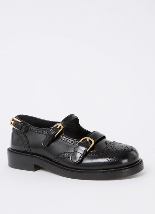 Sandro Loafer van leer