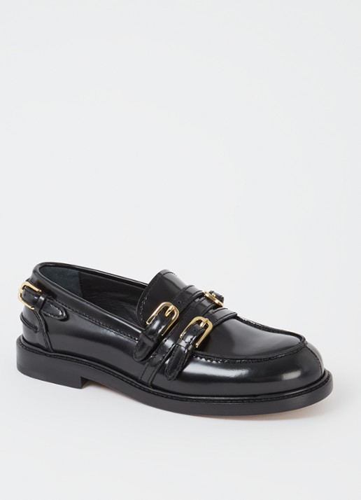 Sandro Loafer van leer