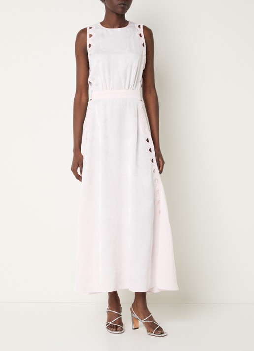 Sandro Maxi jurk met cut-out detail