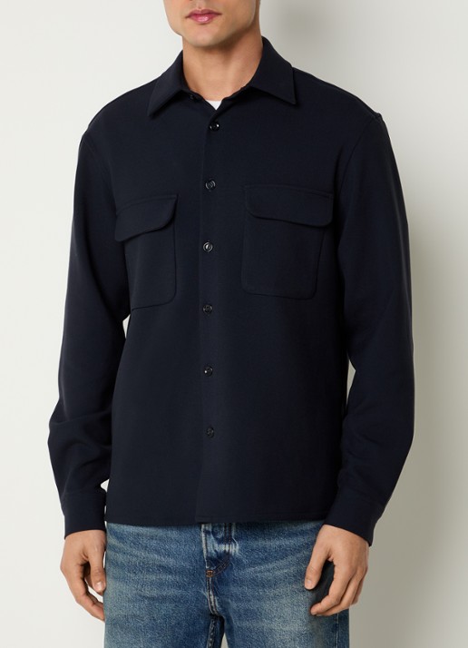 Sandro Overshirt met borstzakken
