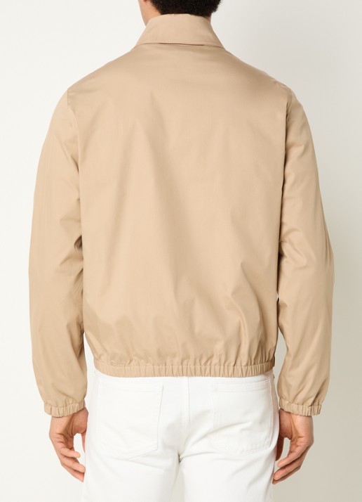 Sandro Overshirt met ritszakken - achterkant 2 zand