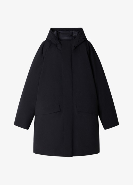 Sandro Parka met klepzakken