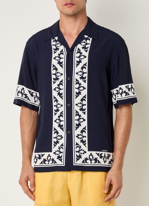 Sandro Regular fit overhemd met print