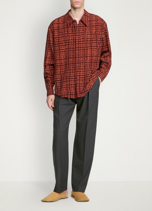Sandro Regular fit overhemd met print