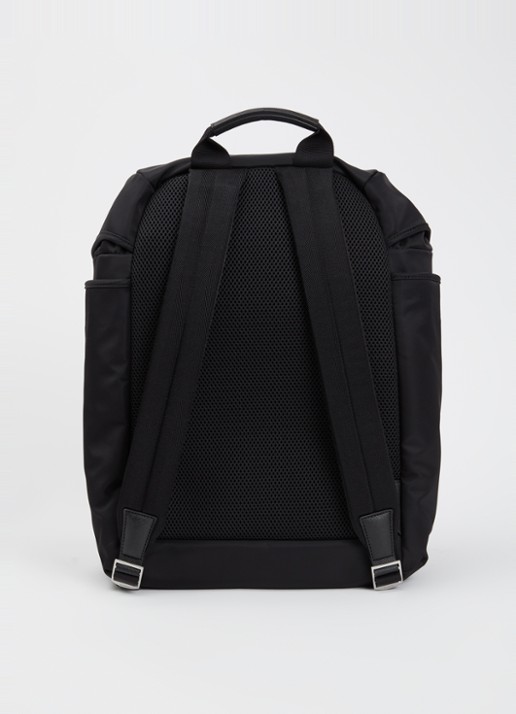 Sandro Rugzak met 14 inch laptopvak - achterkant 3 zwart