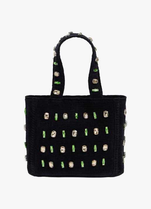 Sandro Shopper met strass