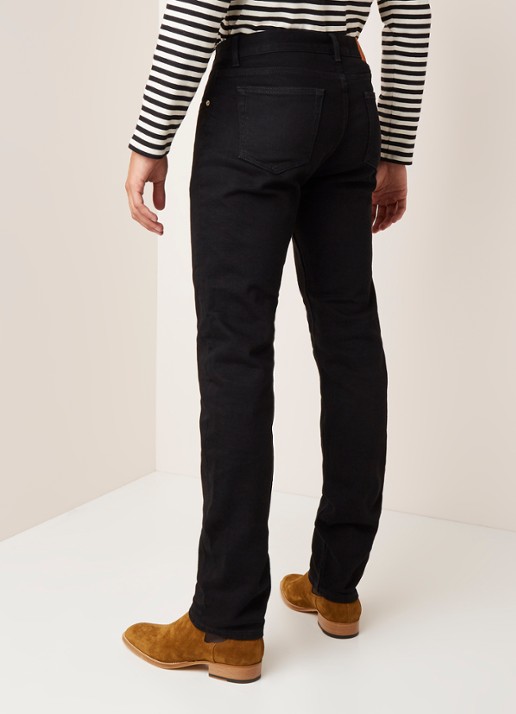 Sandro Slim fit jeans met stretch - achterkant 5 zwart