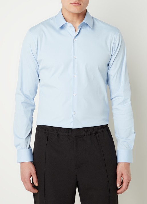 Sandro Slim fit overhemd met stretch
