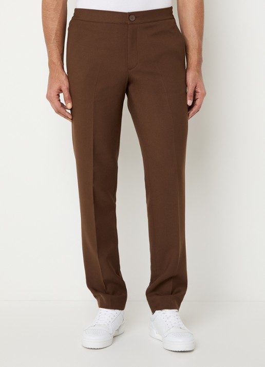 Sandro Slim fit pantalon met steekzakken
