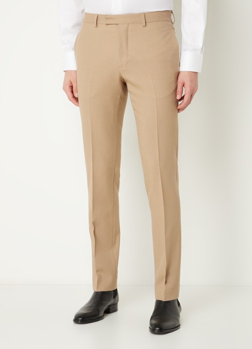 Sandro Slim fit pantalon van wol