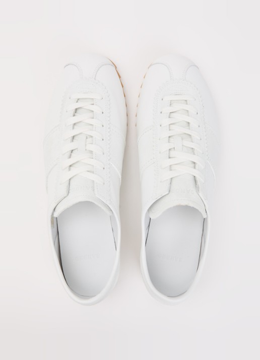 Sandro Sneaker van leer - detail 4 wit