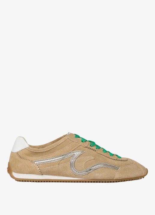 Sandro Sneaker van suède